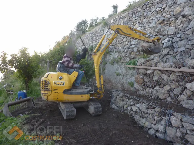 Komatsu PC15 mini excavator